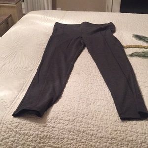 Gray leggings